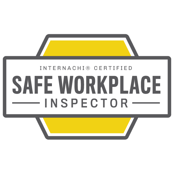 InterNACHI Certified Safe Workplace Inspector badge